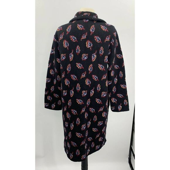 Aldomartins Leaf Jacquard Sweater Coat - Picture 3 of 7